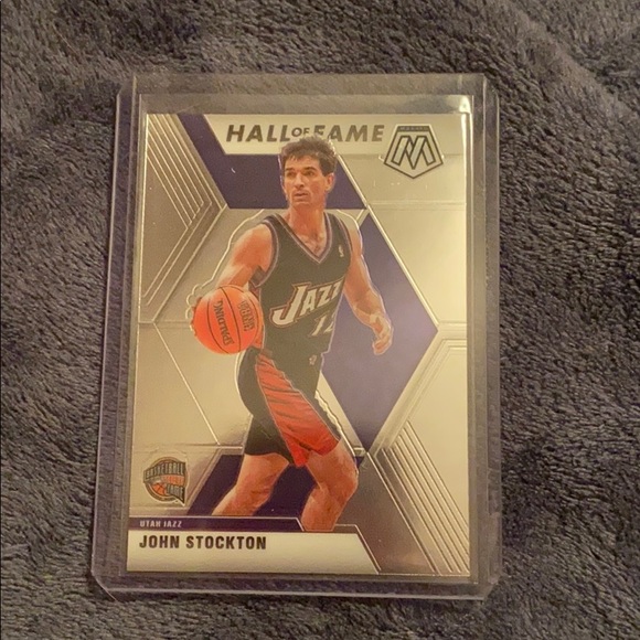 John Stockton Panini - Picture 1 of 2